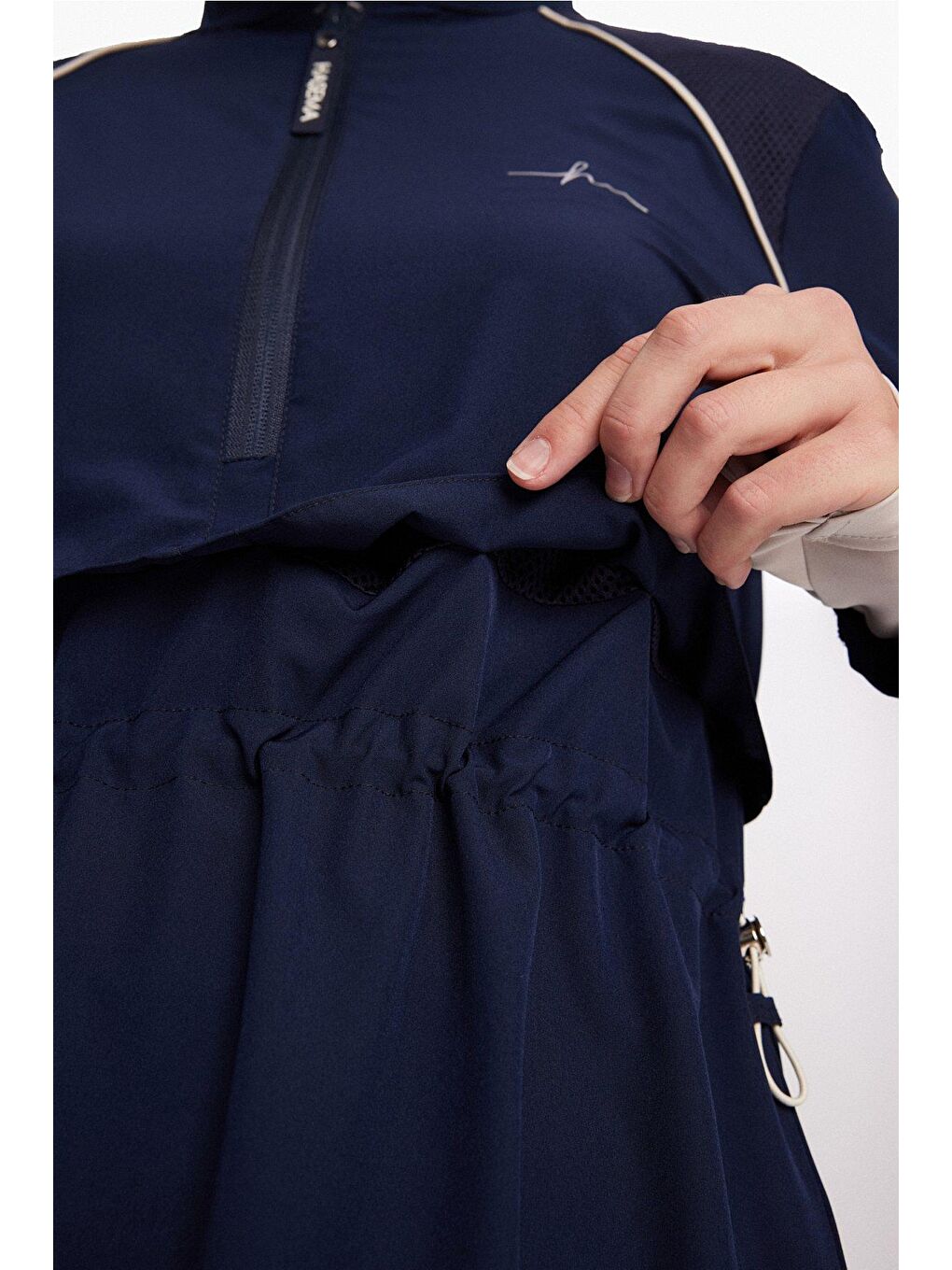 Performans Lacivert 5 Parça Tam Tesettür Mayo Takımı 2019-1