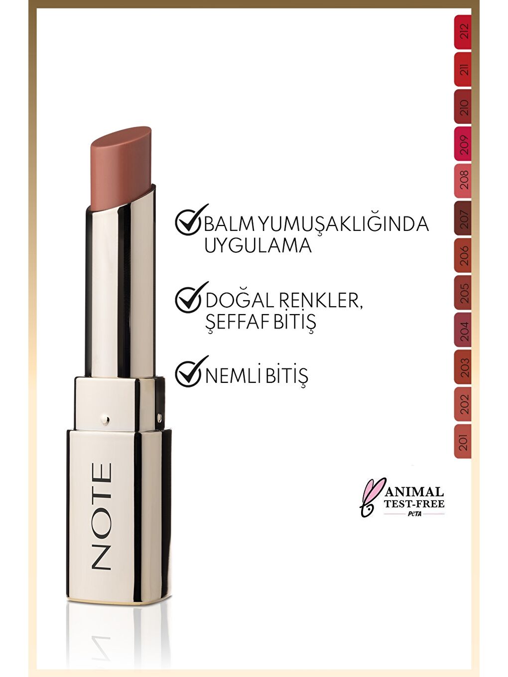 Iconic Sheer Lipstick Nemlendirici Parlak Ruj 202 Soulmate Nemlendirici Parlak Ruj - Nude-1