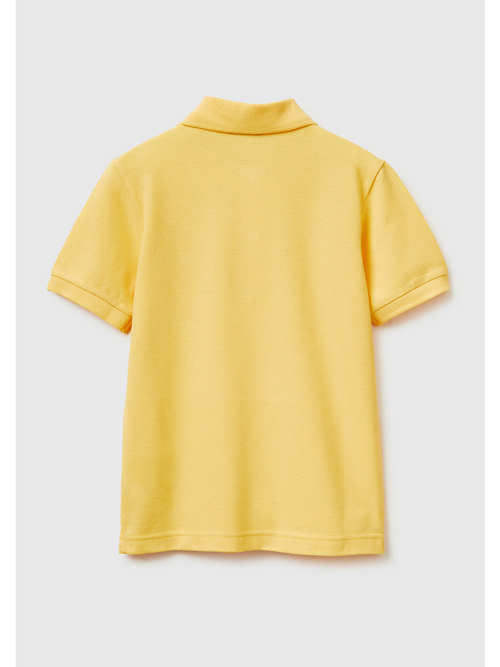 Erkek Çocuk Sarı Logolu Pike Polo T-Shirt-1