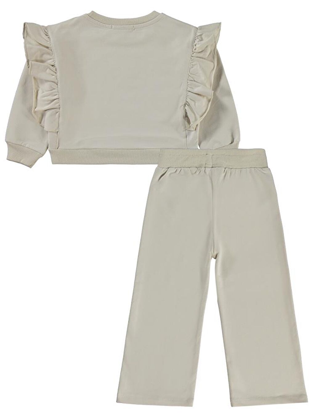 Bej Girls Belive Yourself 2-5 Yaş Eşofman Takımı