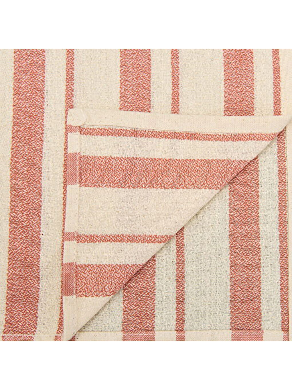 Lila Soft Alno Runner - Ekru / Kiremit - 50x140 cm-3