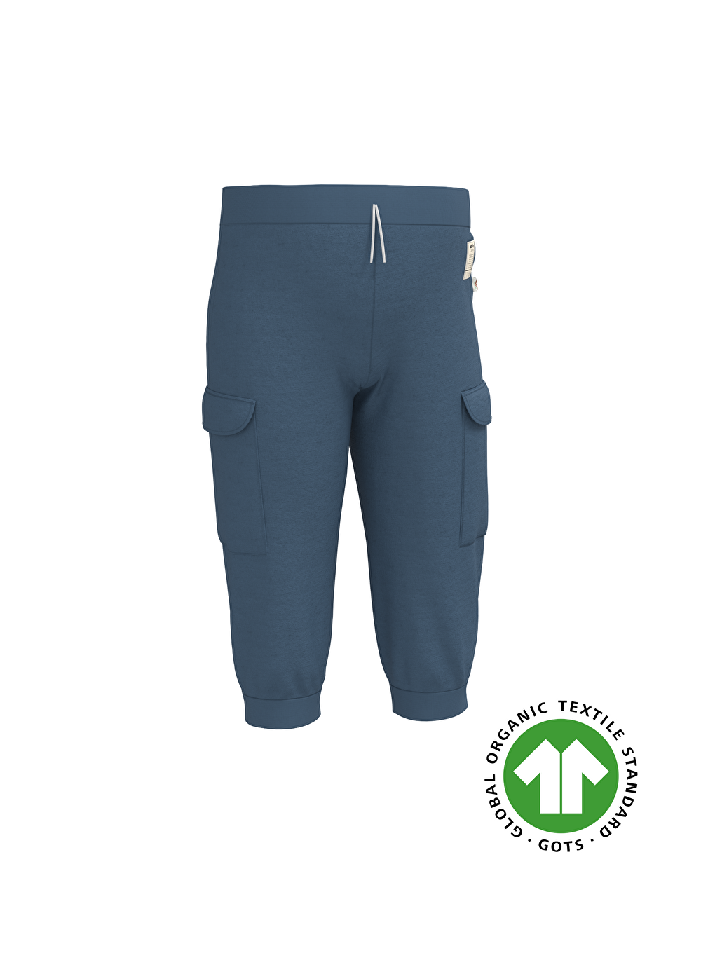 Mavi Bebek Kargo Cepli Eşofman Altı Pantolon-5