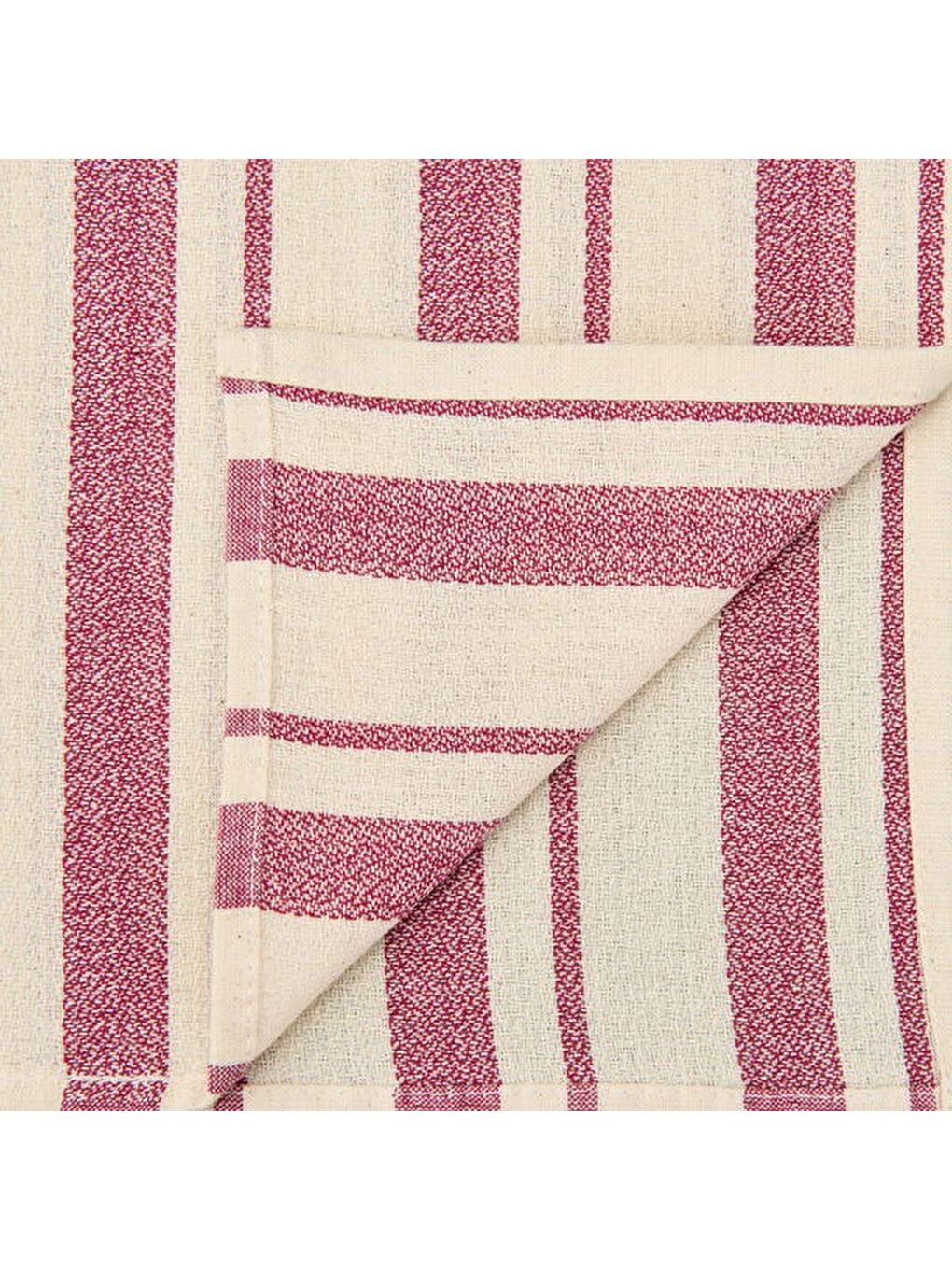 Soft Alno Runner - Ekru / Mürdüm - 50x140 cm-1