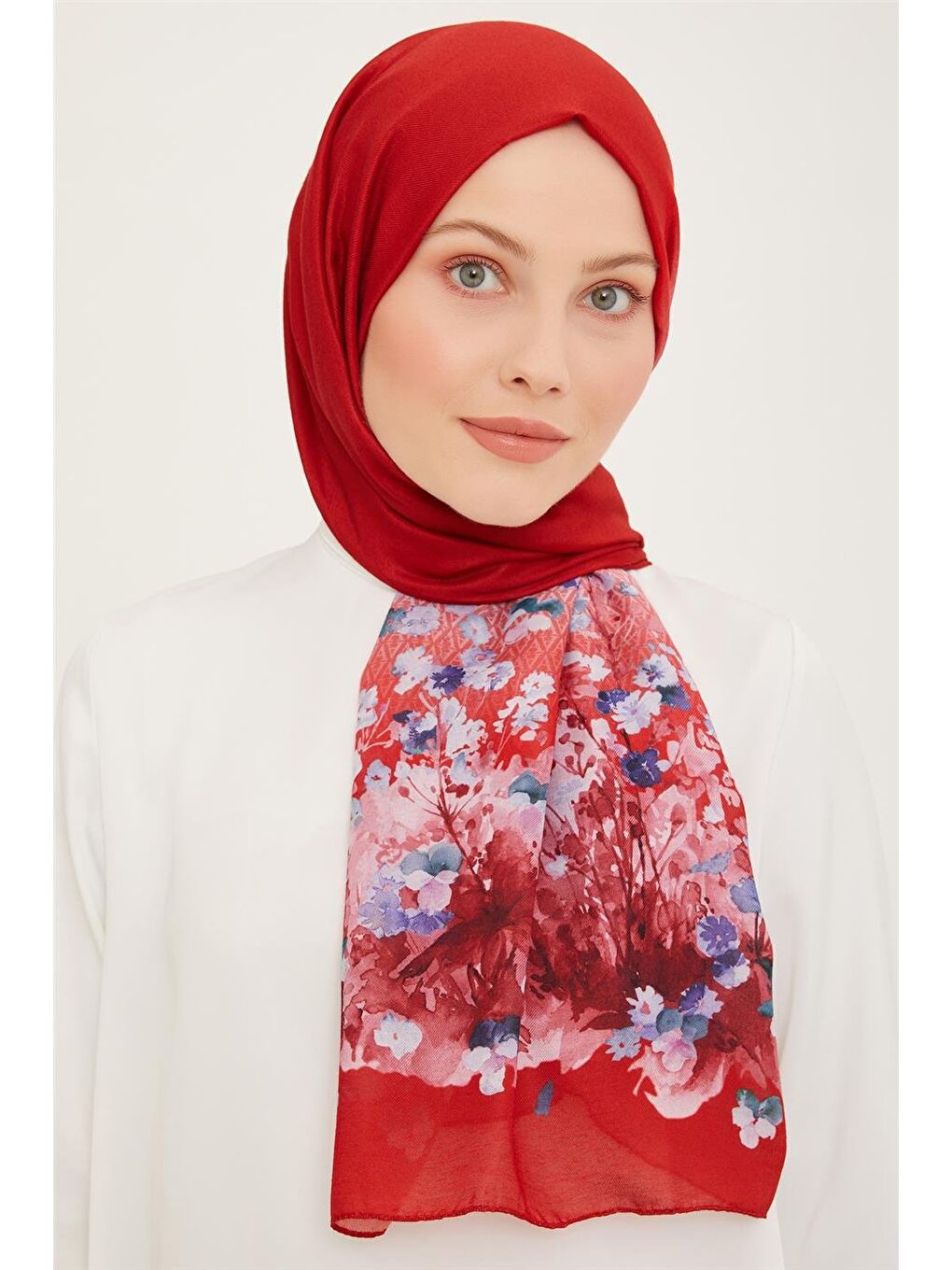 Bordo Trend Şal 5376 05