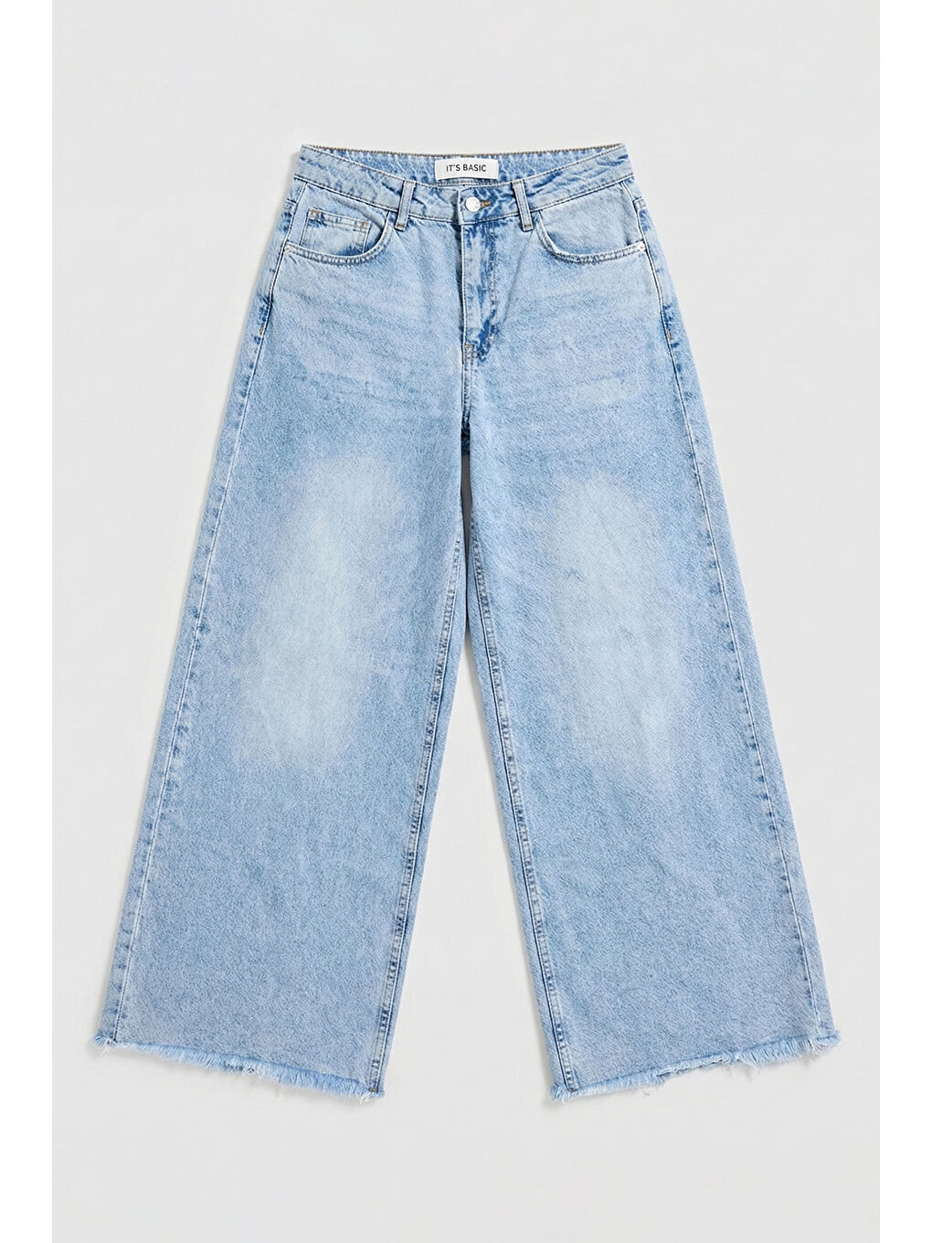 Mavi Kadın Ice 12s6-27 Palazzo Fit Bol Kesim %100 Pamuk Denim Jean-1