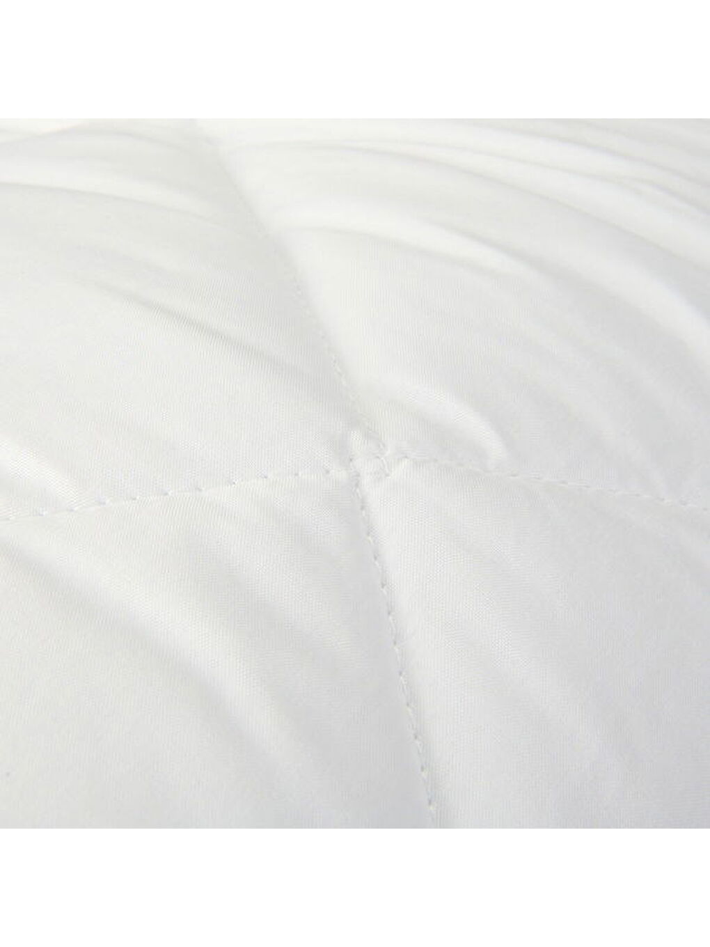 Soft Tek Kişilik Microfiber Yorgan - Beyaz - 155x215 cm-1