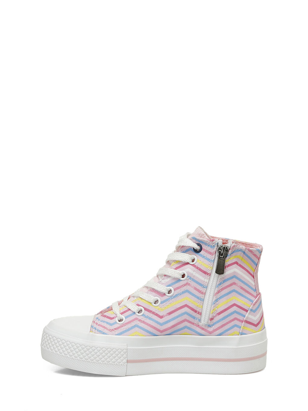 TANOS.F5FX Pembe Kız Çocuk High Sneaker-2