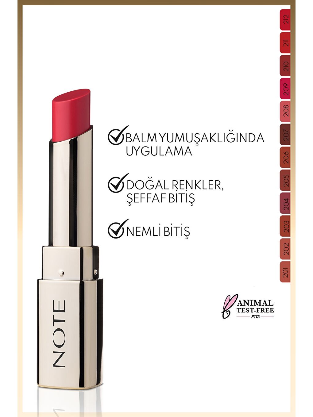 Iconic Sheer Lipstick Nemlendirici Parlak Ruj 209 Limitles Nemlendirici Parlak Ruj - Pembe-1