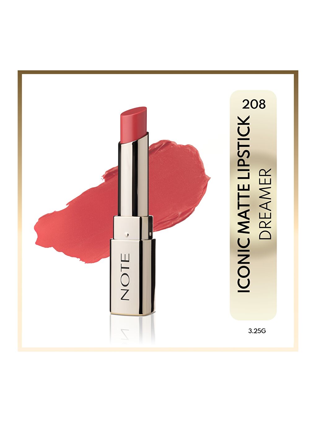 Iconic Sheer Lipstick Nemlendirici Parlak Ruj 208 Dreamer - Pembe
