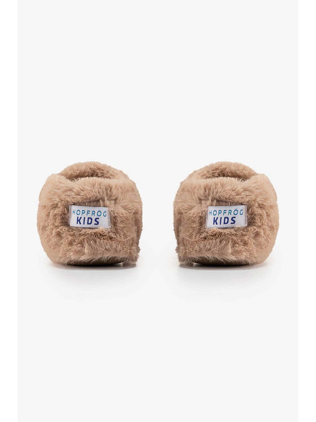 Hopfrög Furry Furry Bej Kürk Barefoot Patik - 6