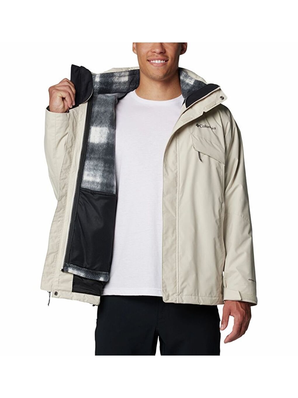 Ekru Bugaboo™ III Fleece Interchange Jacket Erkek 3 in 1 Mont-4