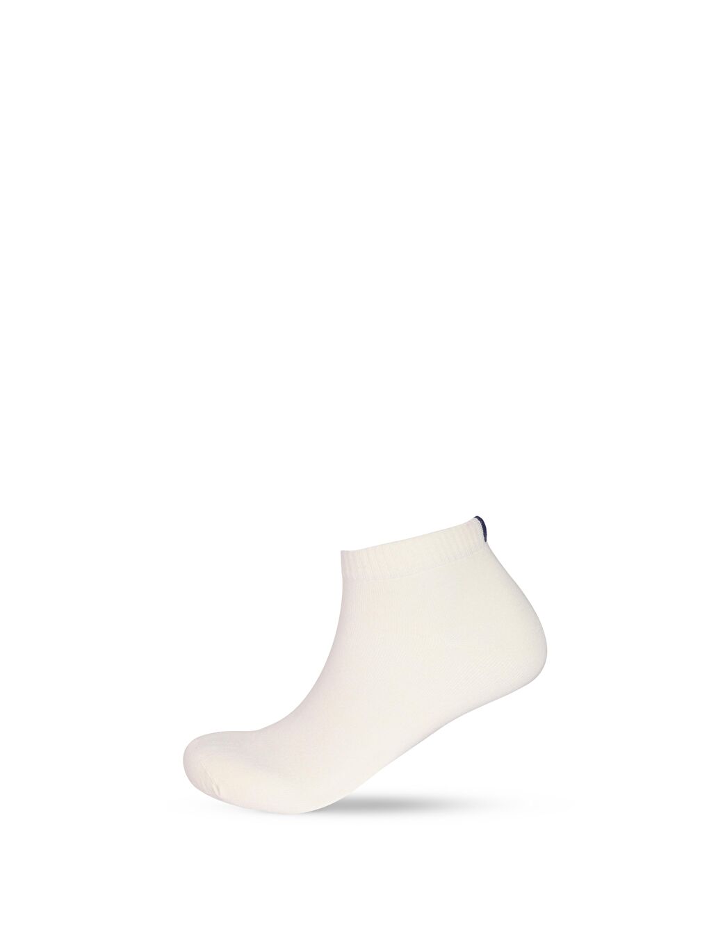 Erkek 2'Li Bambu Step Çorap Ekru