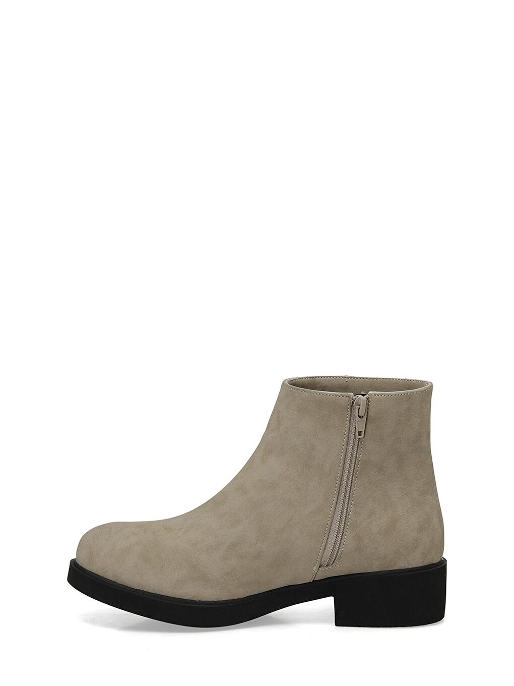 Bej 24K-593 4PR Vizon Kadın Düz Bot-2