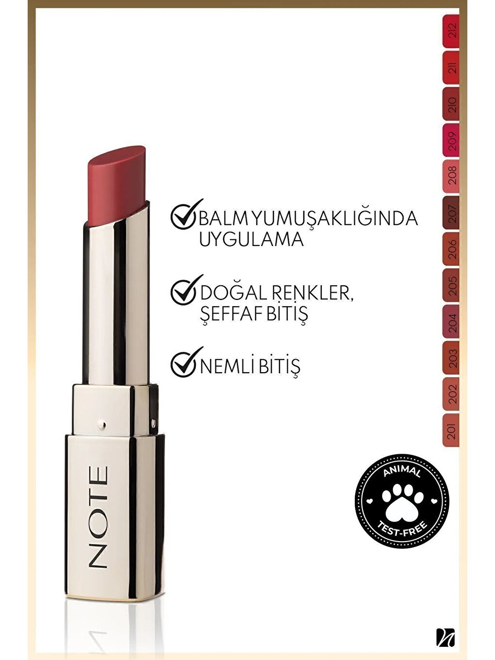 Iconic Sheer Lipstick Nemlendirici Parlak Ruj 210 Alluring - Kırmızı-1