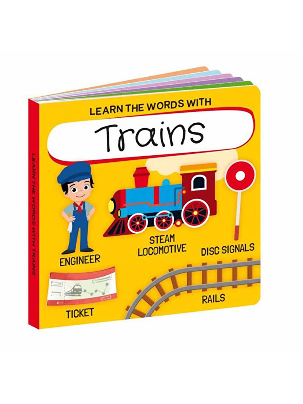 Sassi Renksiz Learn The Words with Trains - 1