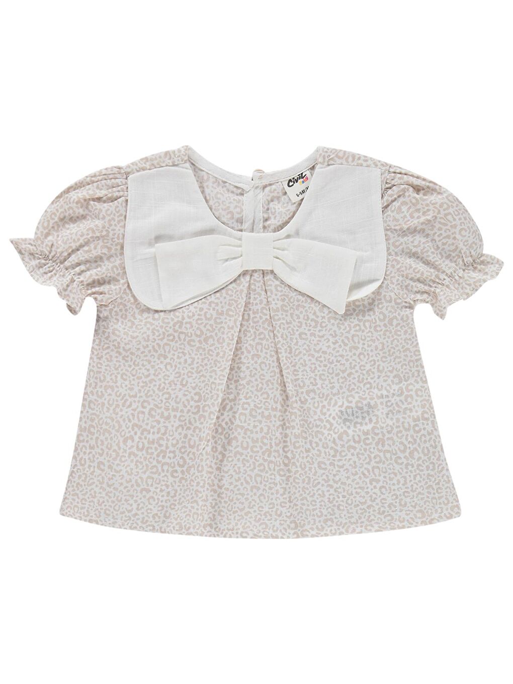 Baby Yaka Fiyonklu 6-18 Ay Takım - Kahverengi-2