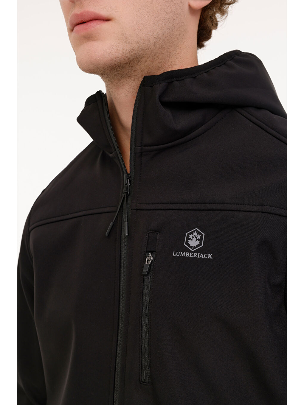 ML BSC SFTSHELL 1GT16 4PR Siyah Erkek Softshell-3