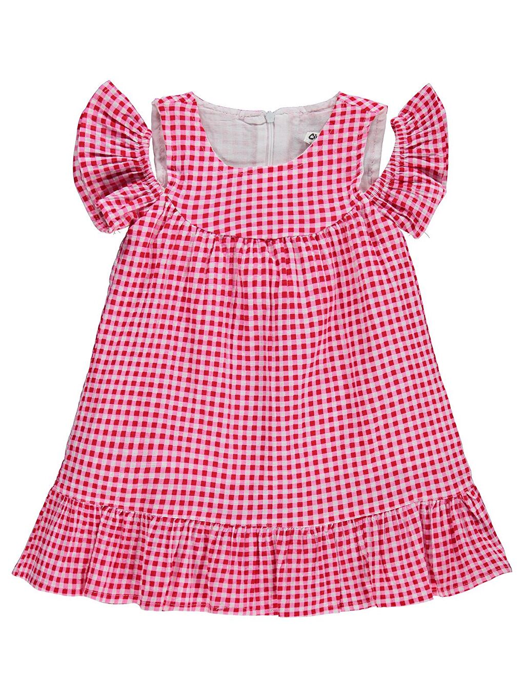 Girls Pötikare 2-5 Yaş Elbise - Kırmızı