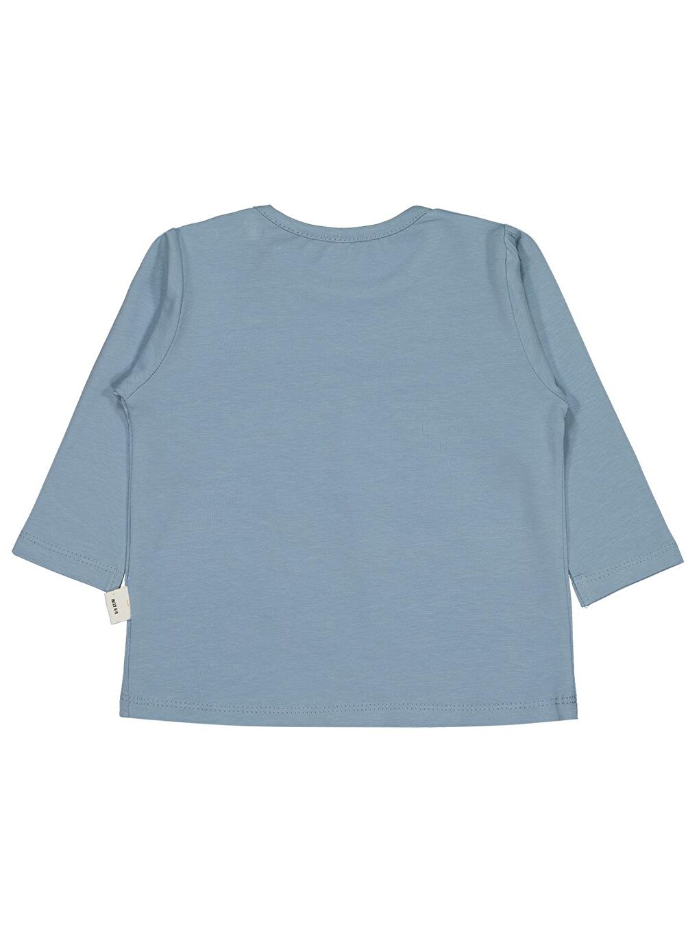 Baby Önü Parçalı 6-18 Ay Kız Tek Üst - Bebe Mavi 12-18 Ay-1