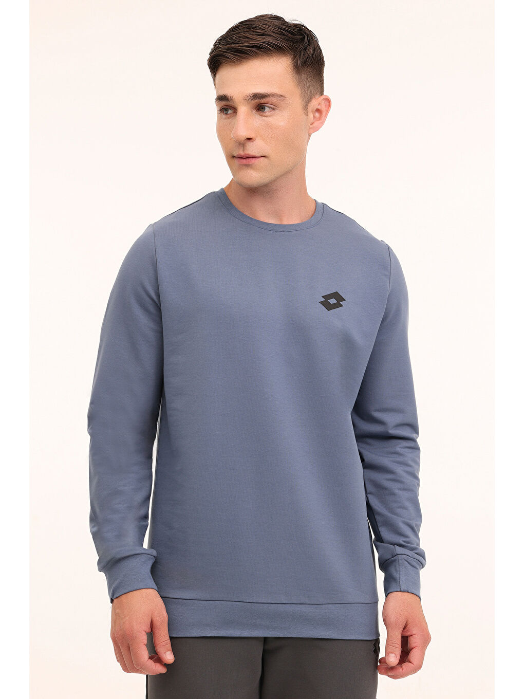 LOTTO Mavi M-WATTS C NECK SWT 4PR Mavi Erkek Sweatshirt