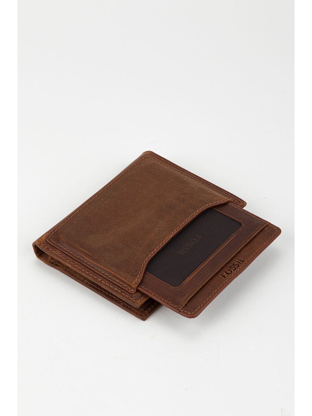 Kahverengi Kutulu Hakiki Deri Ekstra Kartlıklı Siyah Erkek El Portföyü Kartlık Cüzdan