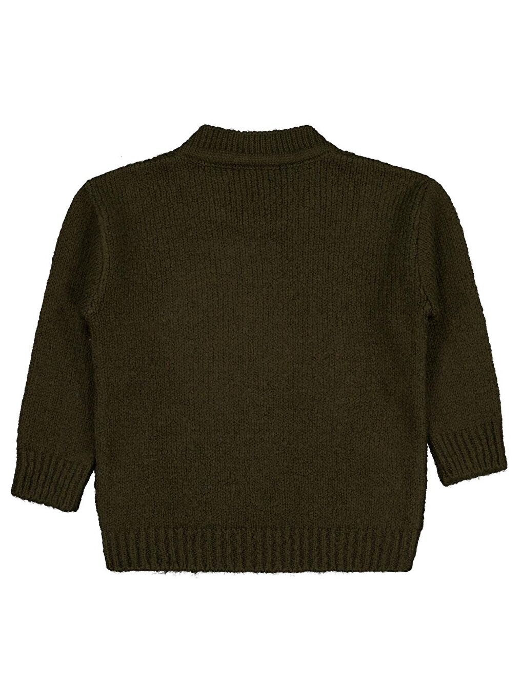 Haki Boys Saç Örgülü 2-5 Yaş Kazak - Yeşil 5-6 Yaş-1