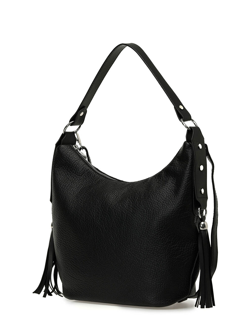 NTRL PUSKUL DTY OMZ 5FX Siyah Kadın Omuz Çantası-1