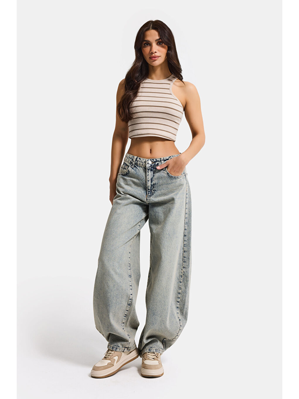 Mavi Kadın T.Kot 4s6-67 Mega Balon Fit %100 Pamuk Denim Jean-1