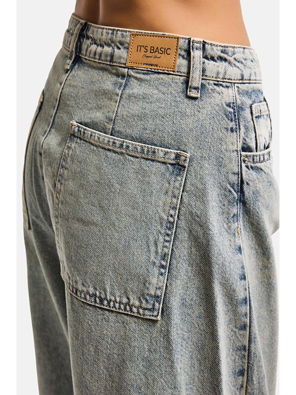 Mavi Kadın T.Kot 4s6-67 Mega Balon Fit %100 Pamuk Denim Jean-2