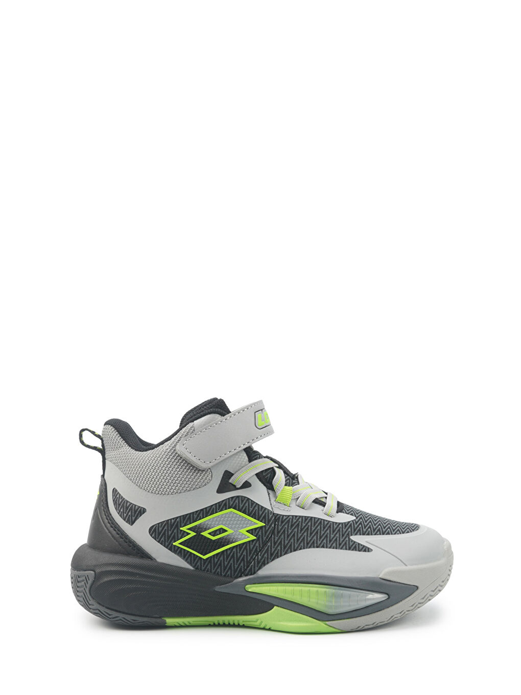 Gri JOHNSON B PS 5PR GRI Erkek Çocuk Basketbol Ayakkabısı