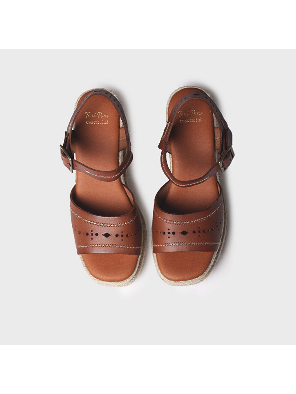 Kahverengi Kadın Sandalet Haide Tan-2