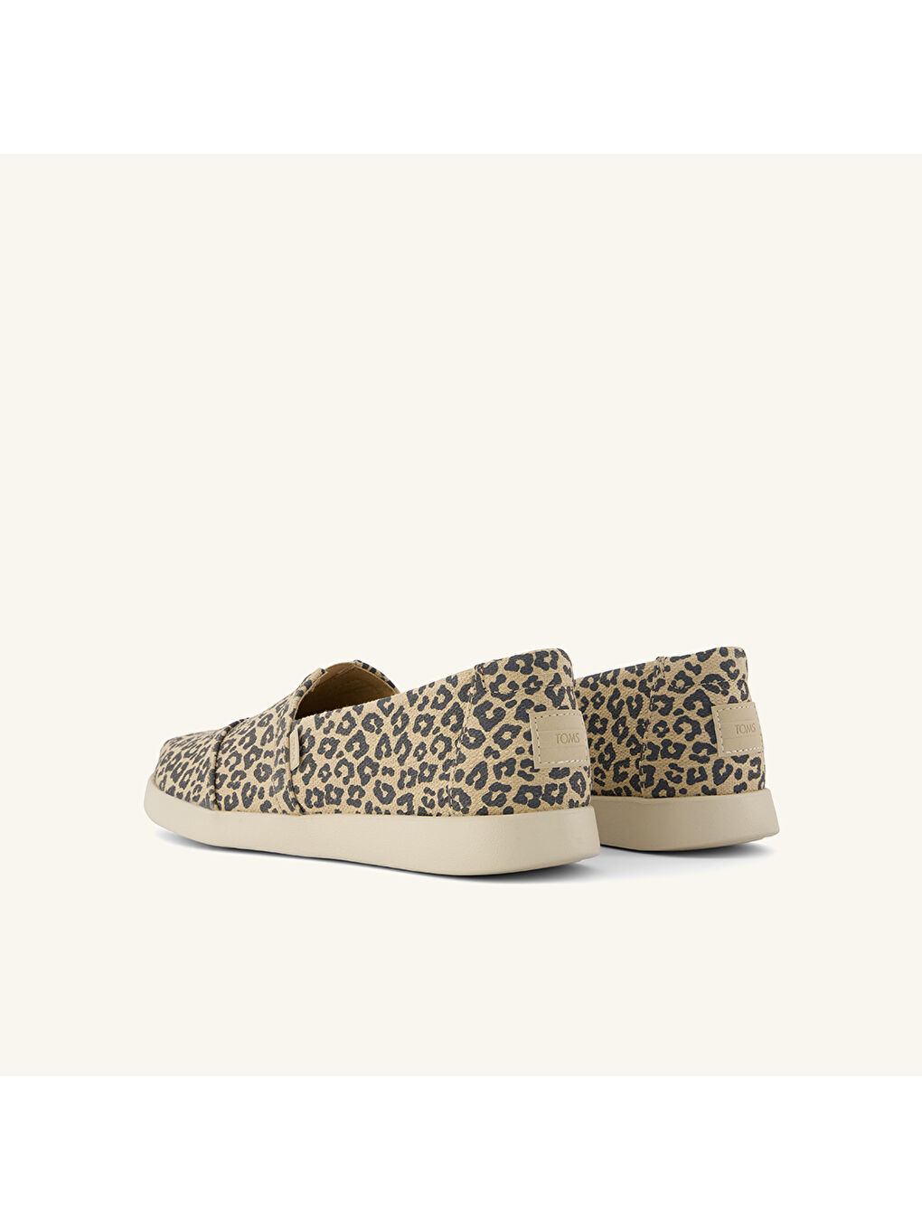 Kahverengi Kadın Espadril 10023031 Oatmeal Small Leopard Spots-2