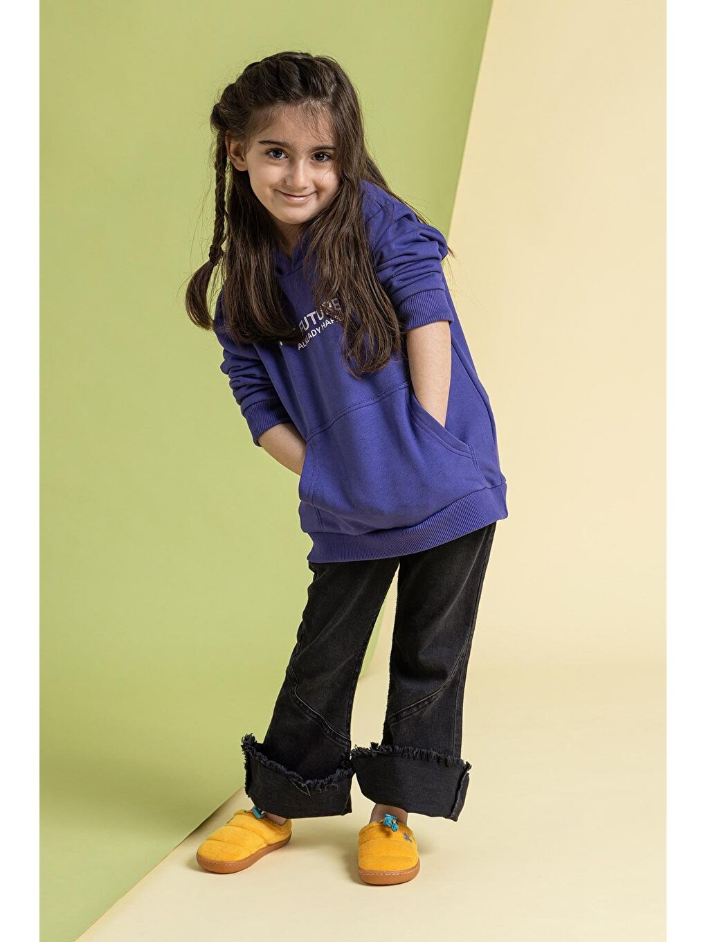 Hoppuff Polar Sarı Barefoot Çocuk Ayakkabı-3