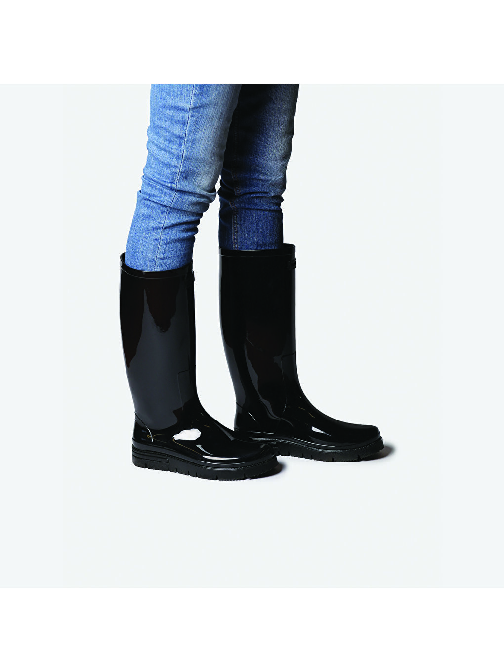 Kadın Siyah Yağmur Botu-3