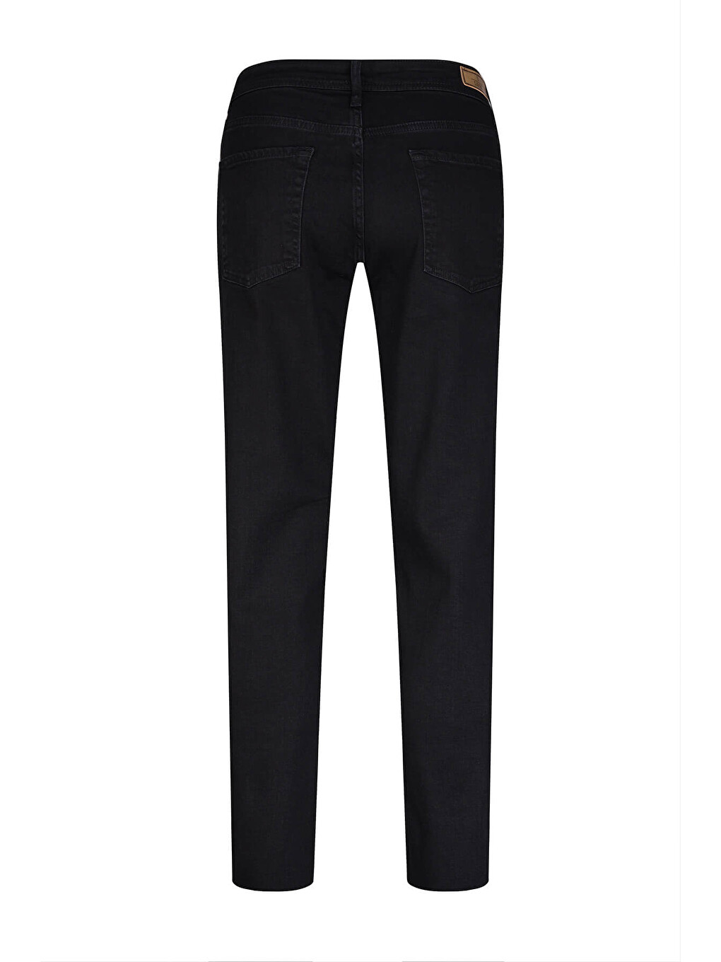 Siyah Regular Fit 5 Cep Pamuklu Jean Pantolon-2