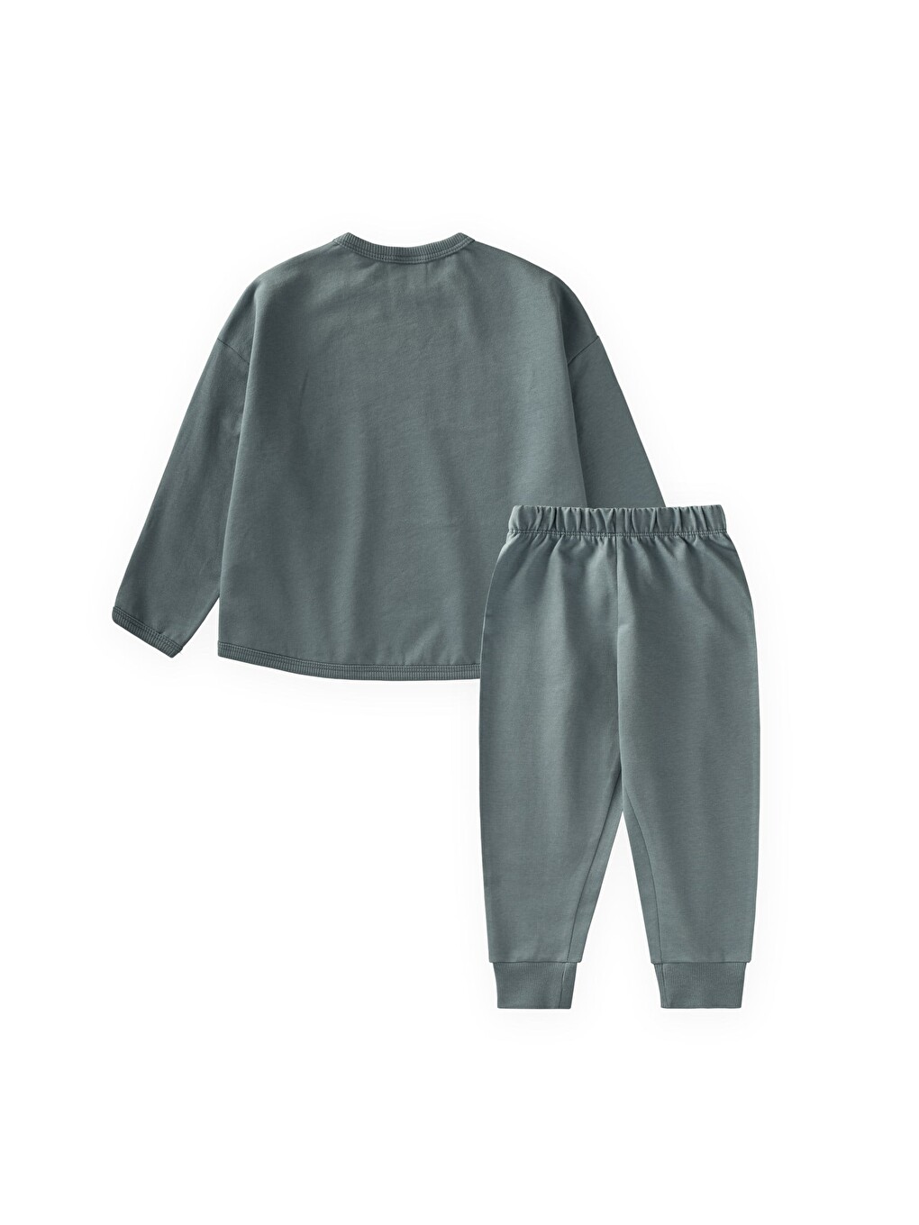 Sweatshirt Takım 2-7 Yaş Çağla Yeşili-1