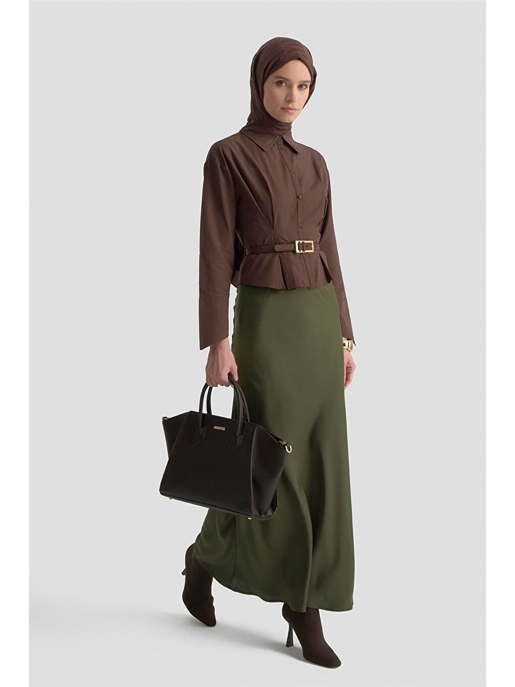 Saten Etek Yağ Yeşili-3