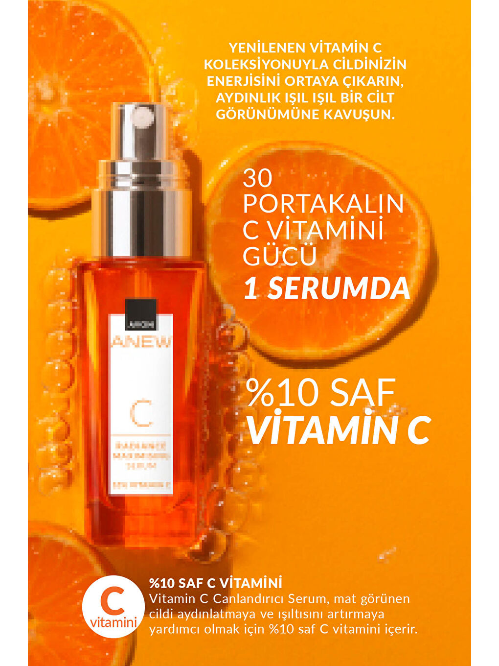 AVON Anew Vitamin C Canlandırıcı Serum 30 Ml. - 3