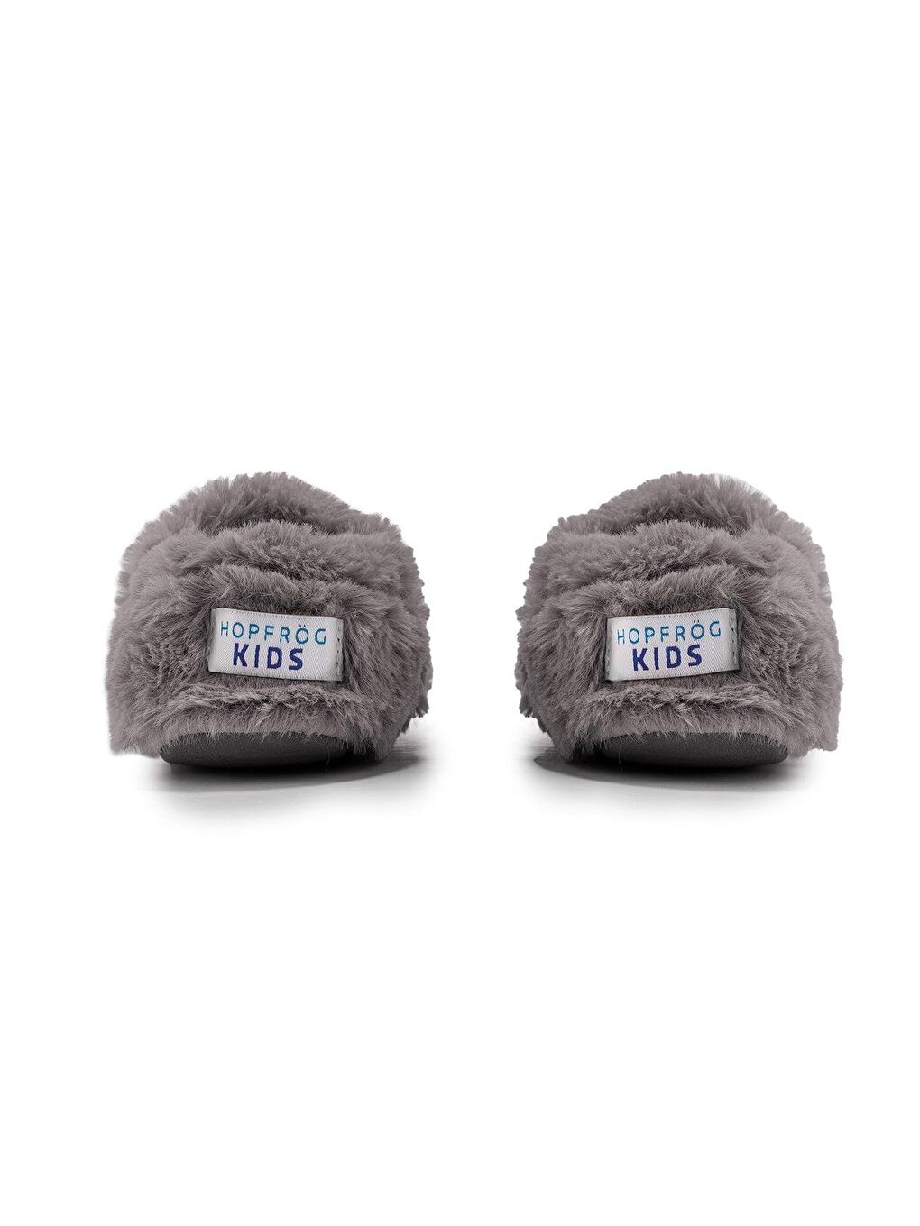 Hopfrög Furry Furry Gri Kürk Barefoot Patik - 4