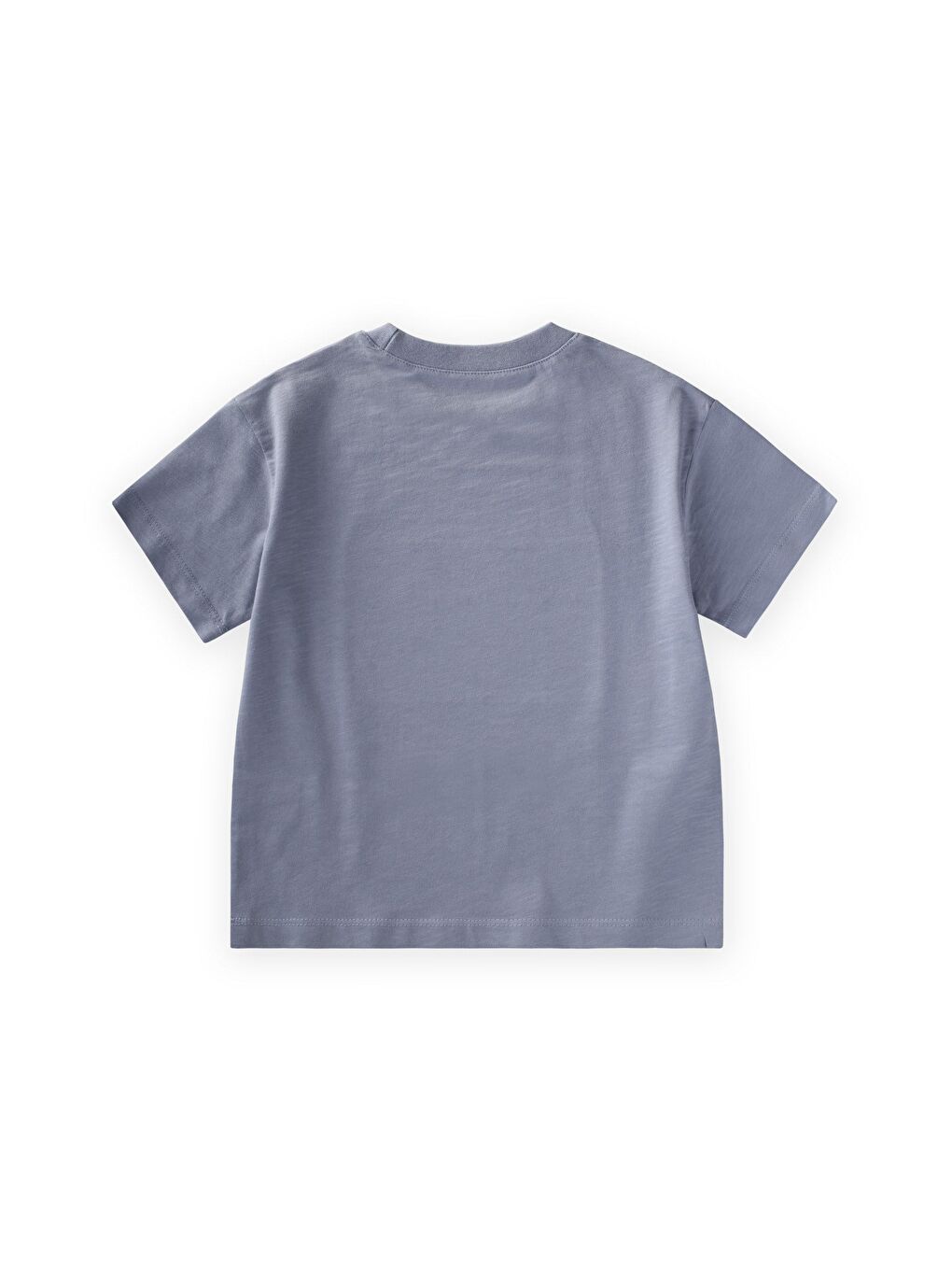 One Day At A Time Aplikeli T-Shırt 2-10 Yaş Pastel Mavi-1