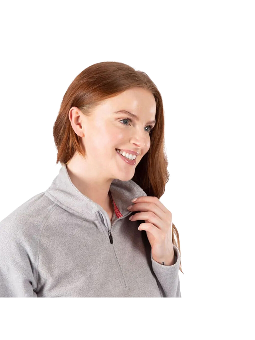 Gri Meadows - Fleece At100 Kadın Beyaz Polar-1