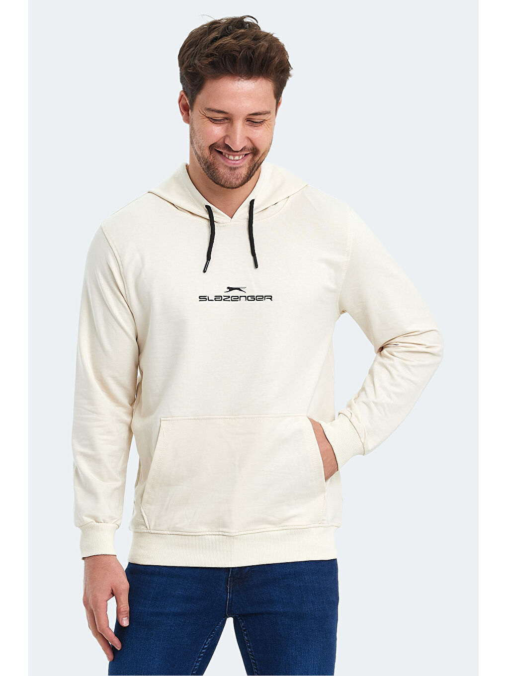 SLAZENGER ONCA Erkek Sweatshirt Bej