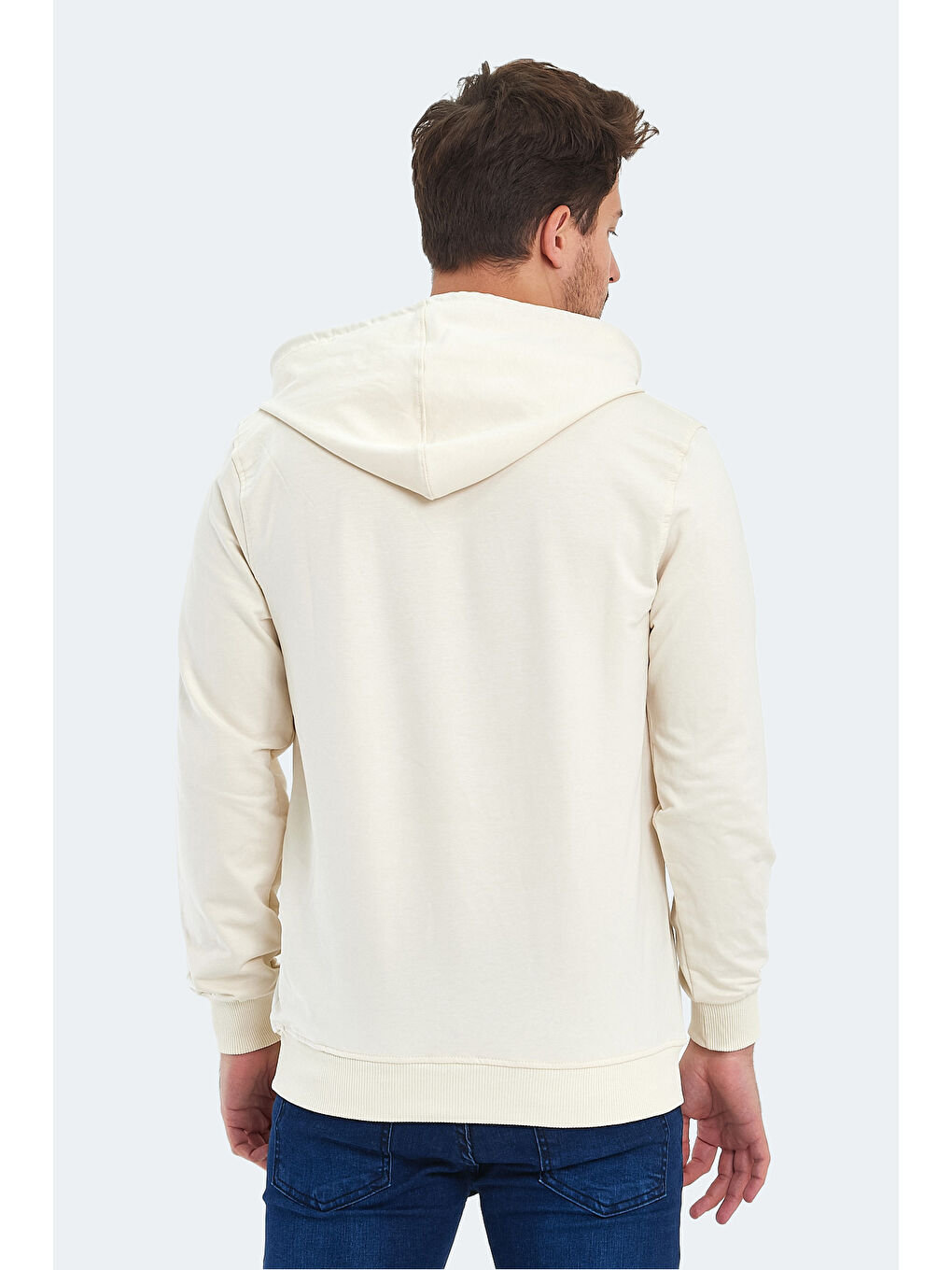 SLAZENGER ONCA Erkek Sweatshirt Bej - 1