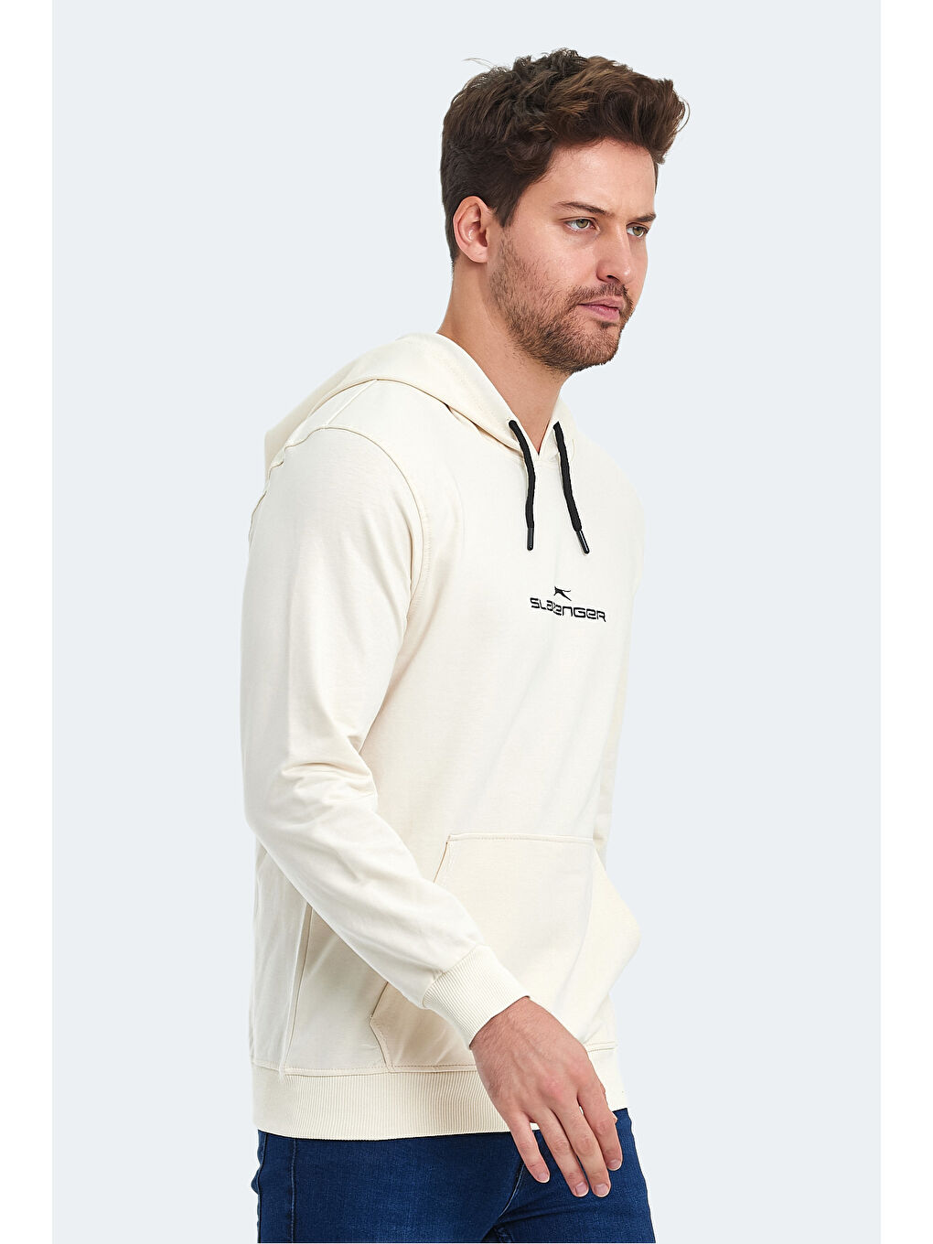 SLAZENGER ONCA Erkek Sweatshirt Bej - 2