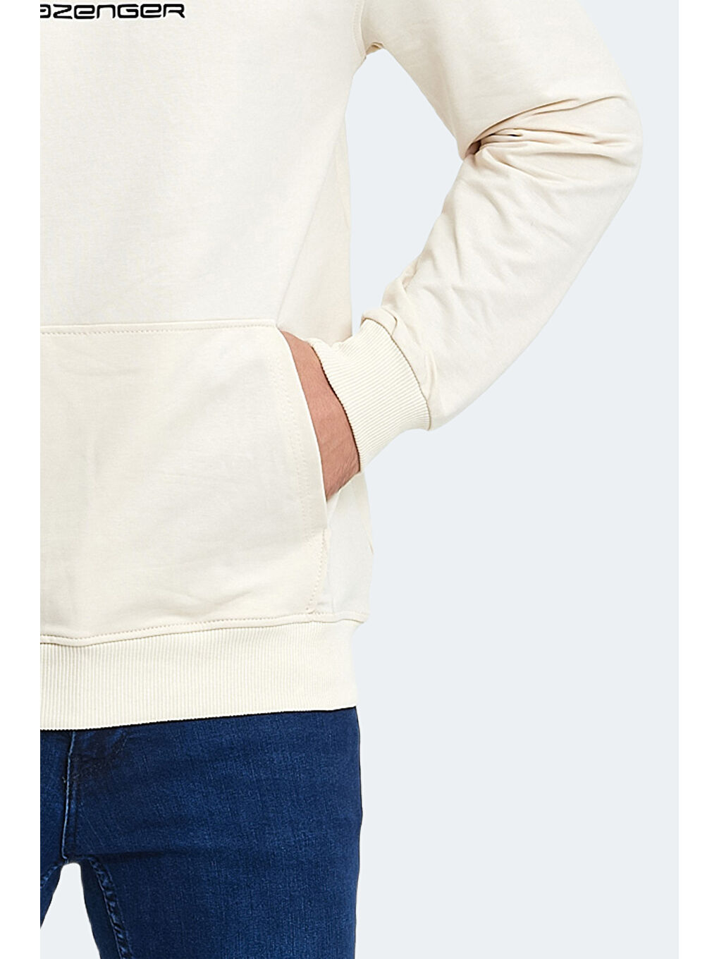 SLAZENGER ONCA Erkek Sweatshirt Bej - 5