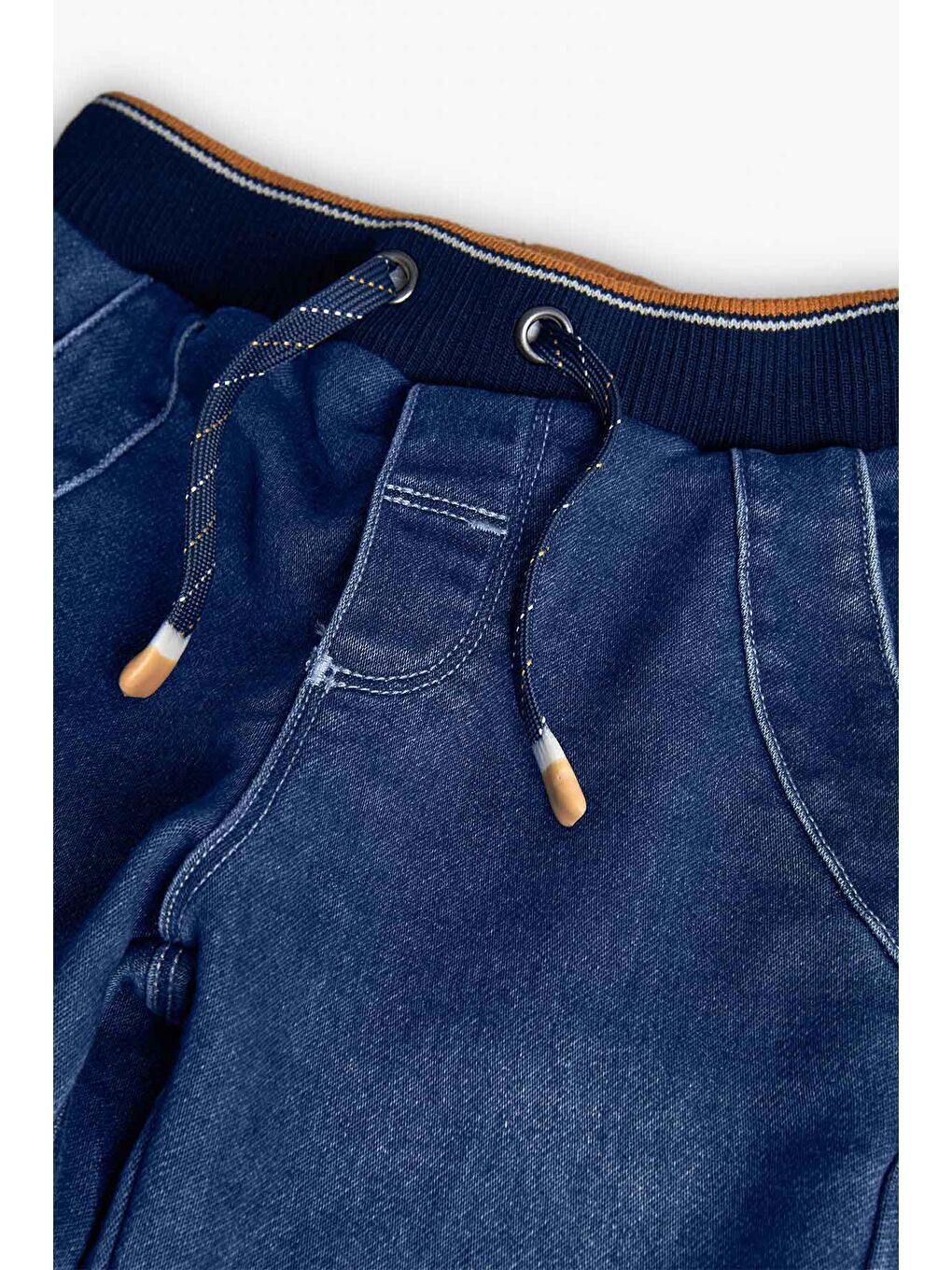 Lacivert Erkek Çocuk Denim Pantolon-3