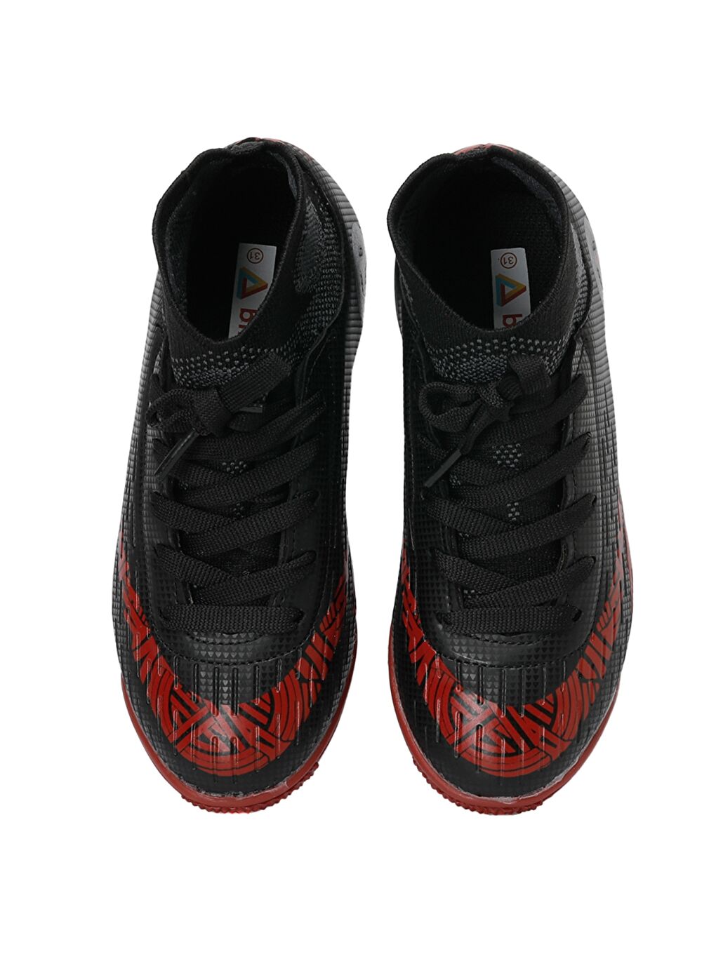 BONDI TURF F 3PR Siyah Erkek Çocuk Halı Saha Ayakkabısı-3