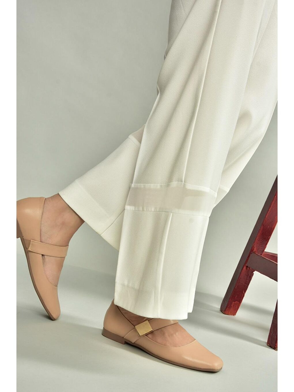 Bej Ten Kadın Babet U726454509