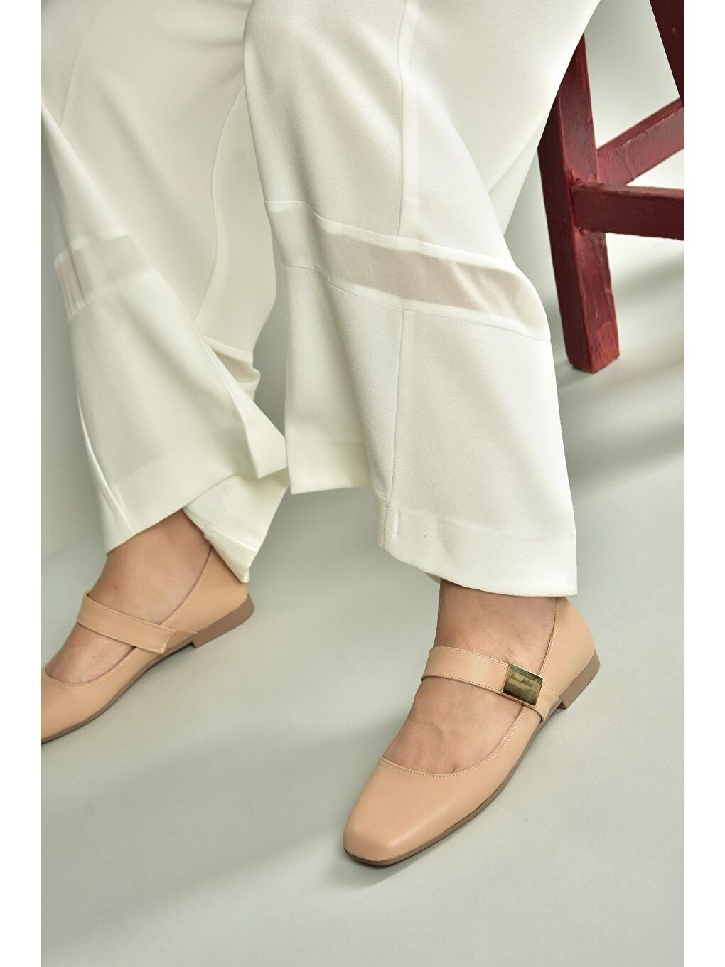 Bej Ten Kadın Babet U726454509-3