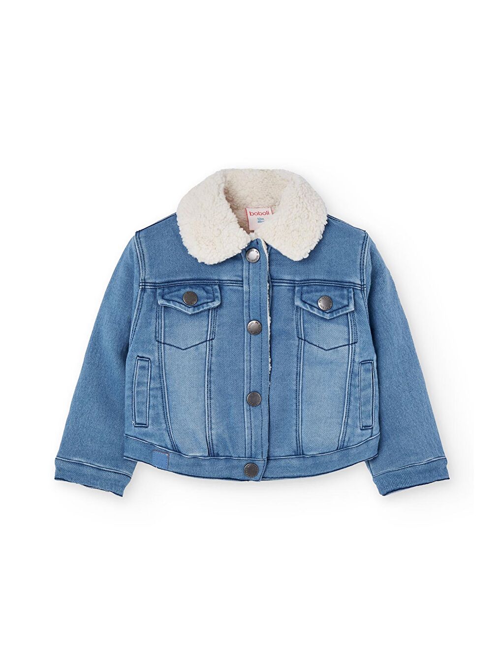 Mavi Kız Çocuk Welsoft Denim Ceket-1